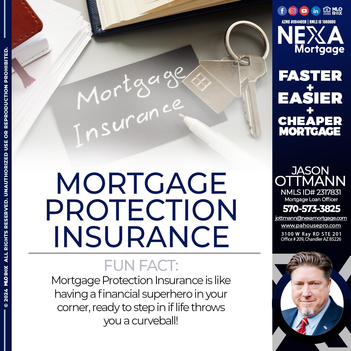mortgage protection - Jason Ottmann -Mortgage Loan Officer