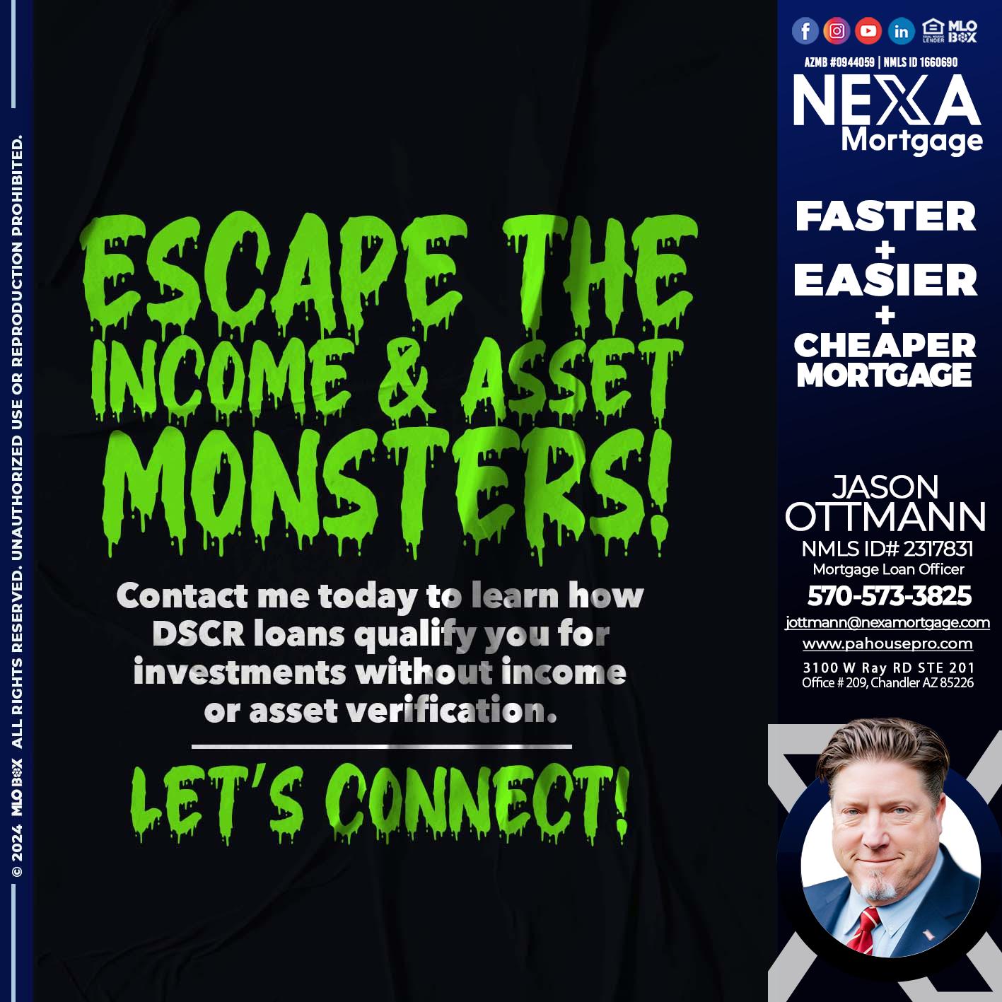 ESCAPE THE INCOME - Jason Ottmann -Mortgage Loan Officer