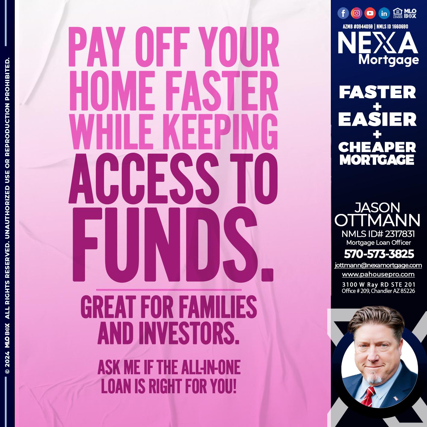 PAY OFF YOUR - Jason Ottmann -Mortgage Loan Officer